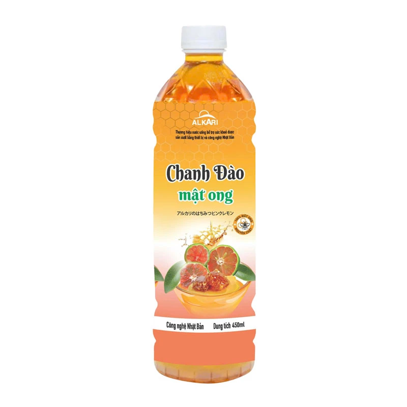 Trà đào mật ong ALKARI (450mlx24 chai)
