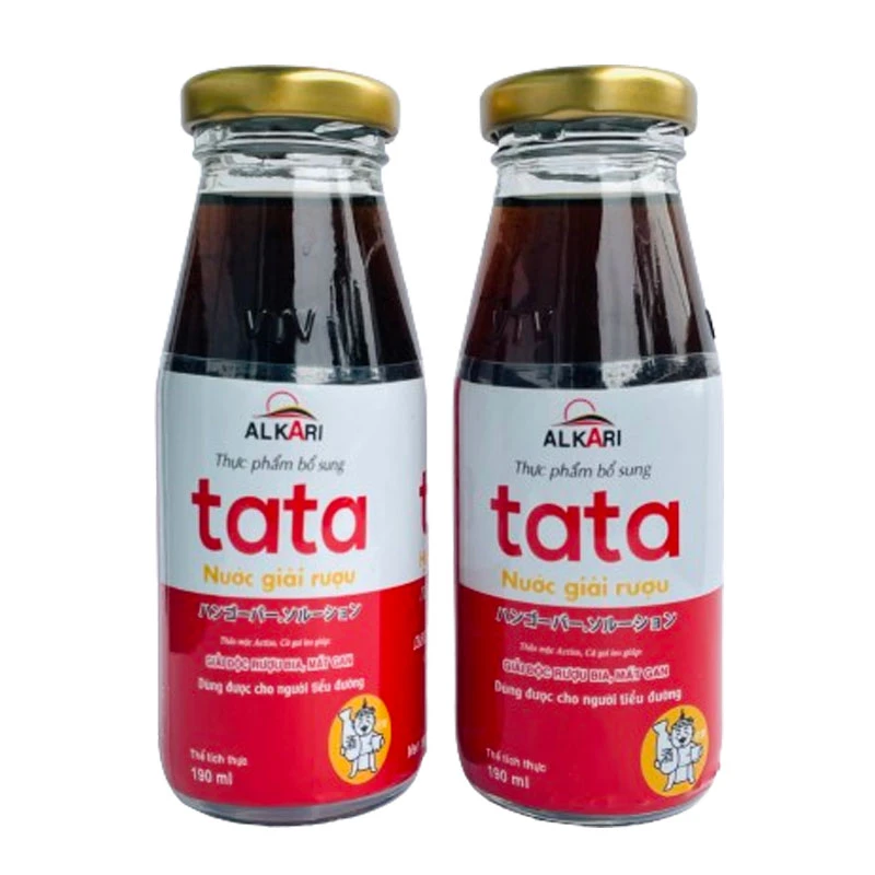 Nước Giải Rượu Tata ALKARI 190 ml (Hộp 6 chai)