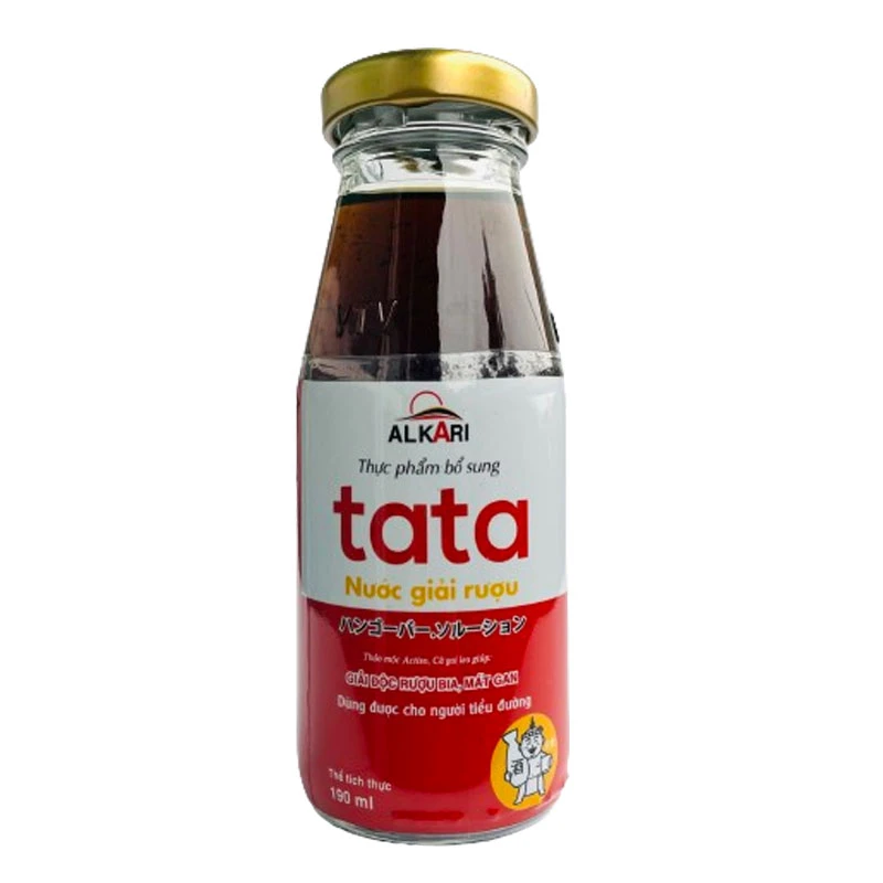 Nước Giải Rượu Tata ALKARI 190 ml (Hộp 6 chai)