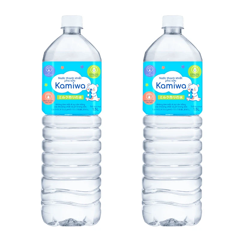 Nước thanh khiết pha sữa Kamiwa (1500ml)