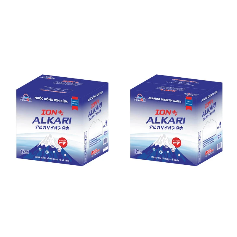 ION Kiềm Alkari pH9+ (1500mlx12 chai)