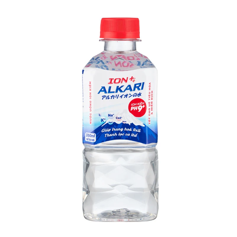 Nước ion kiềm Alkari pH9+ (350mlx24 chai)