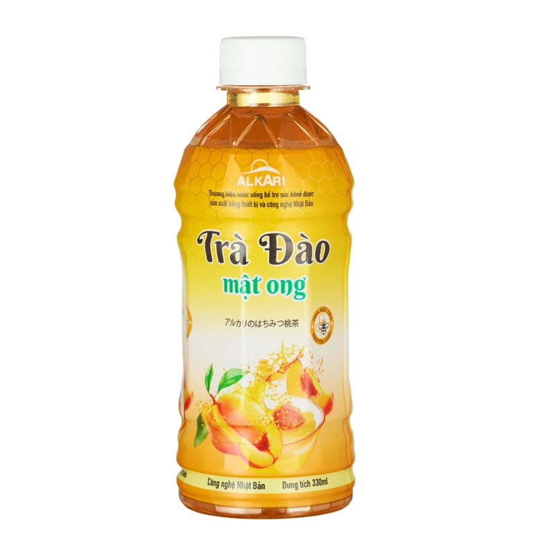 Trà đào mật ong ALKARI (330mlx24 chai)